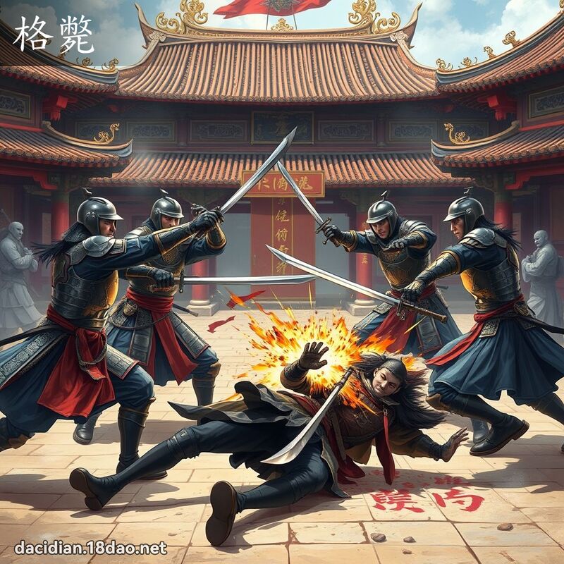 格斃 - 國語大辭典配圖