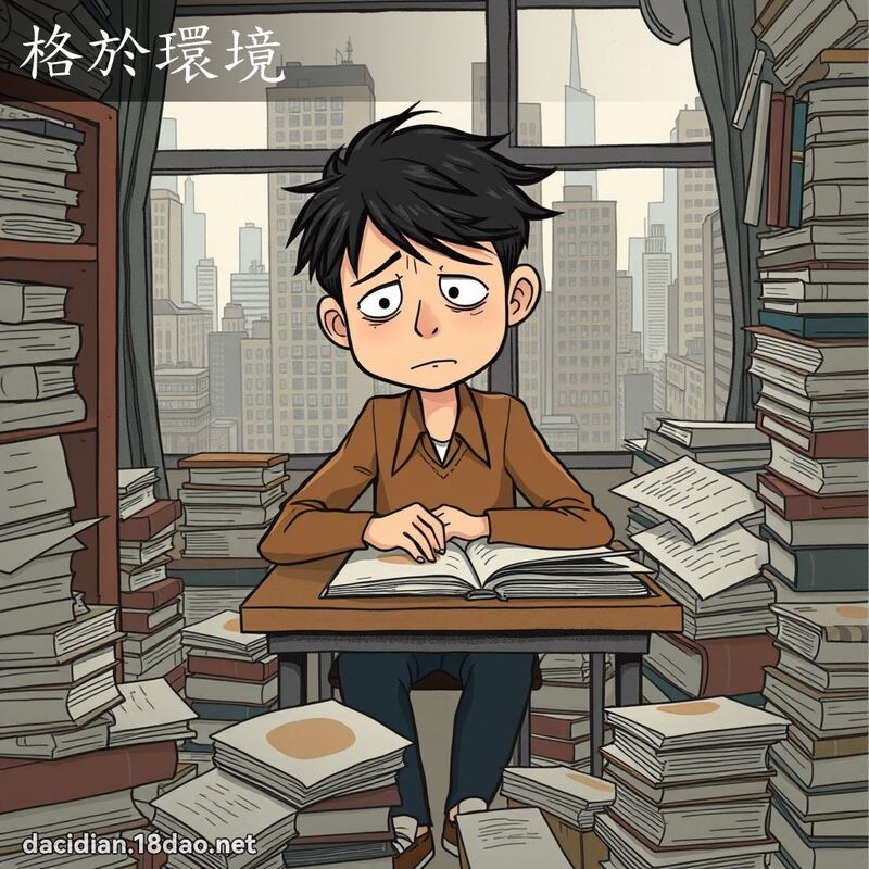 格於環境 - 國語大辭典配圖