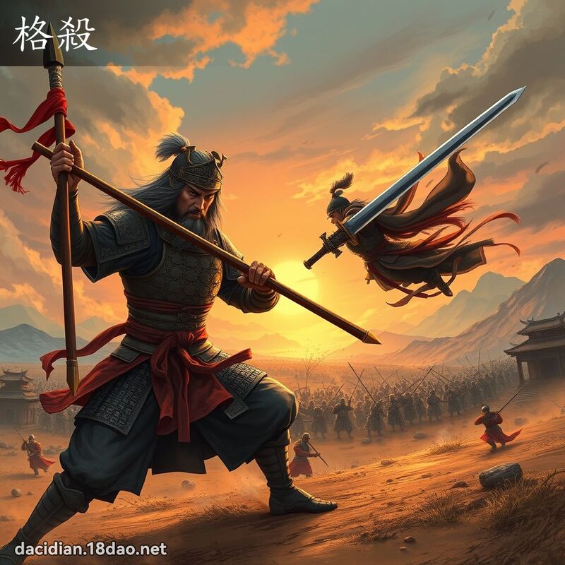 格殺 - 國語大辭典配圖