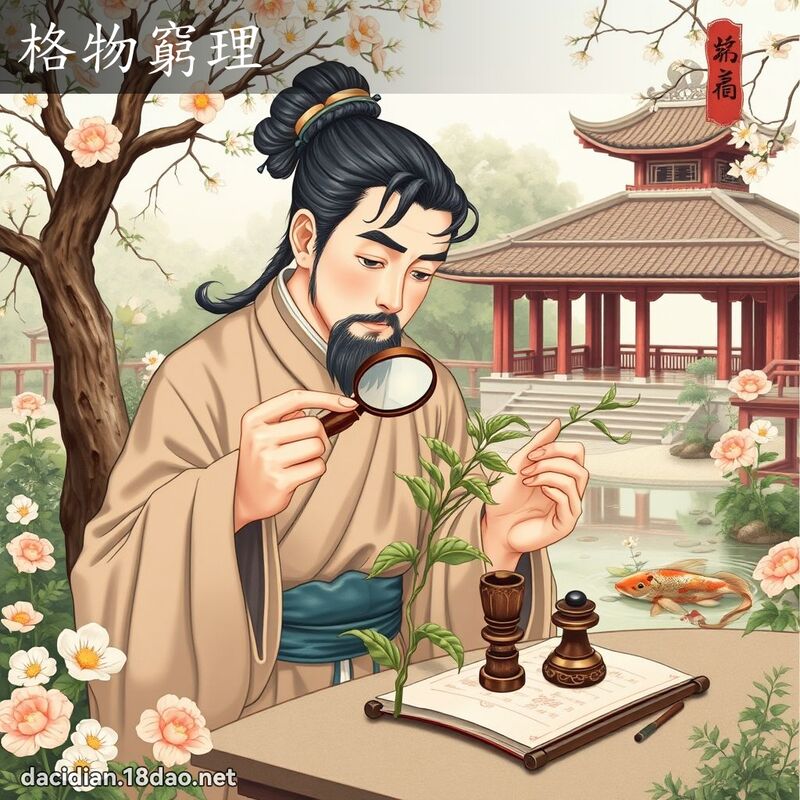 格物窮理 - 國語大辭典配圖