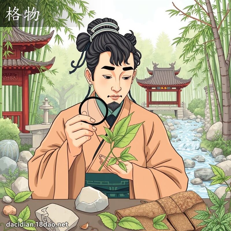 格物 - 国语大辞典配图