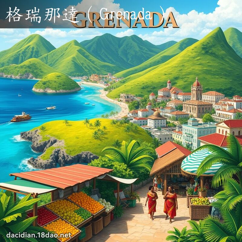 格瑞那達（Grenada） - 國語大辭典配圖