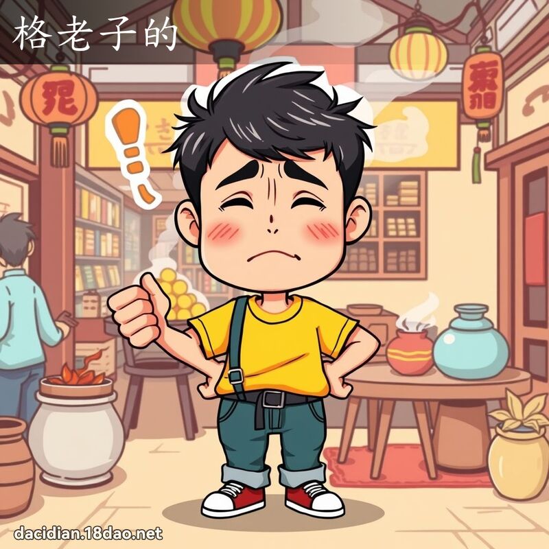 格老子的 - 國語大辭典配圖