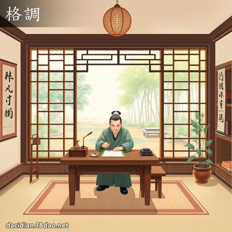 格調 - 國語大辭典配圖