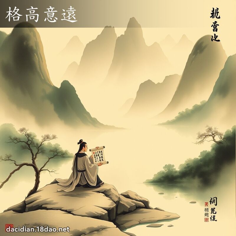 格高意遠 - 國語大辭典配圖