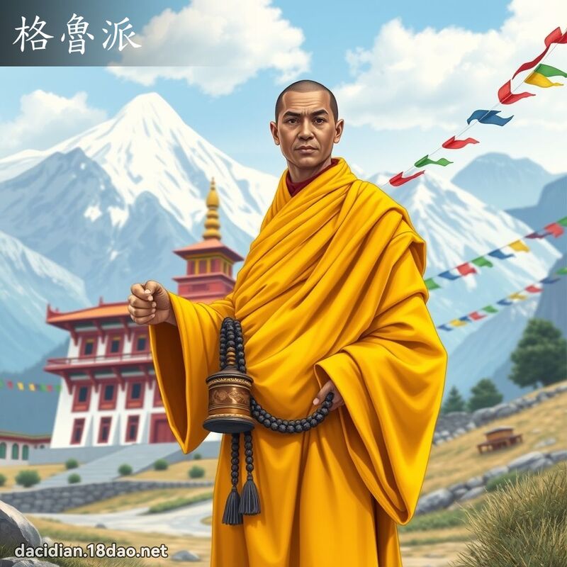 格魯派 - 國語大辭典配圖