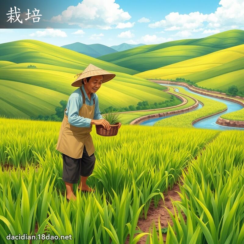 栽培 - 国语大辞典配图