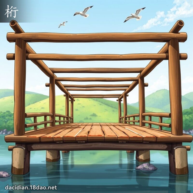 汉字: 桁 (多音字)