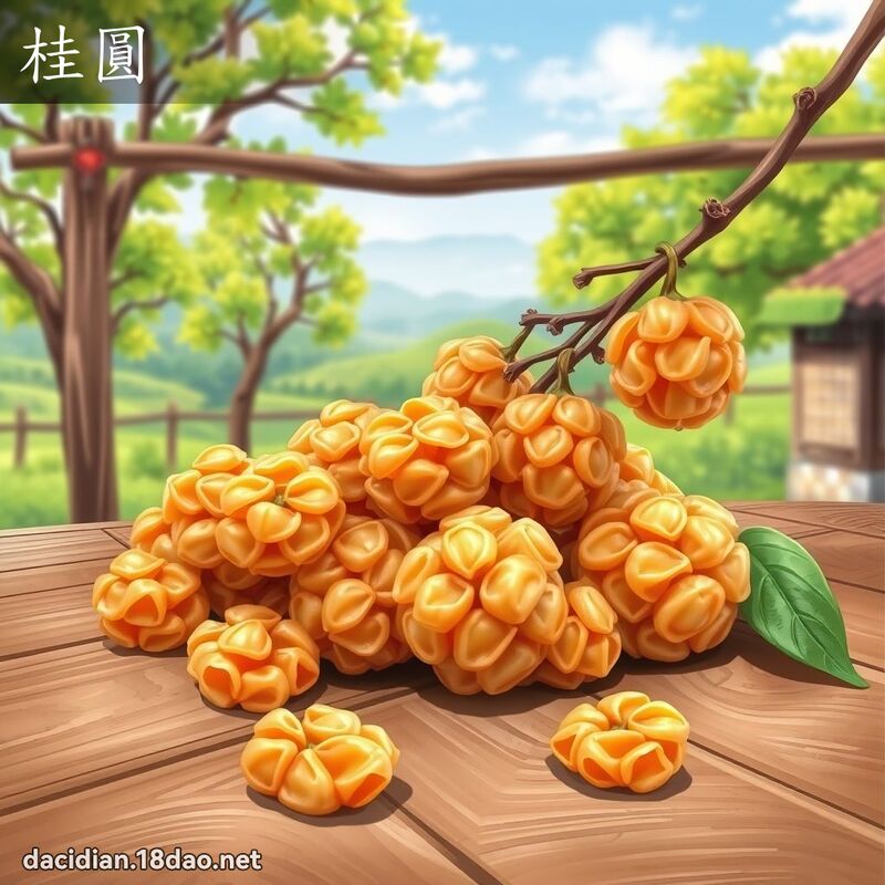 桂圓 - 國語大辭典配圖