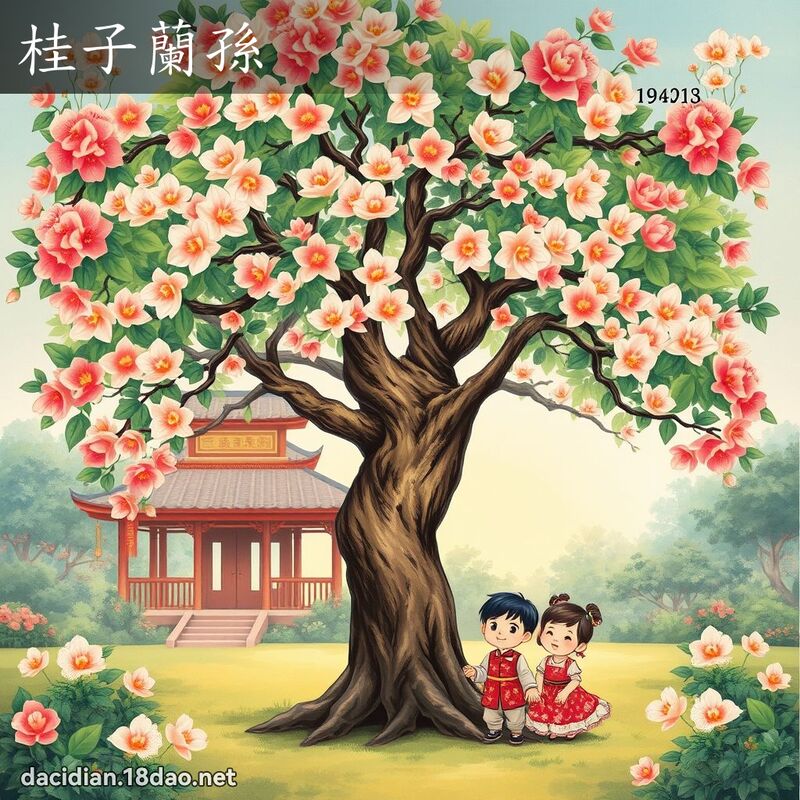 桂子蘭孫 - 國語大辭典配圖