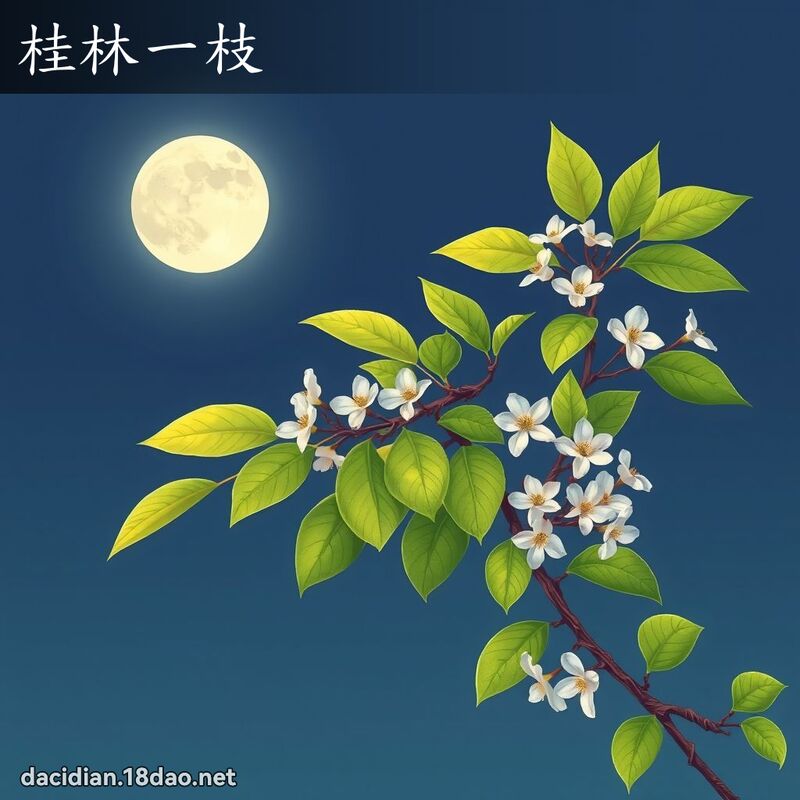 桂林一枝 - 国语大辞典配图