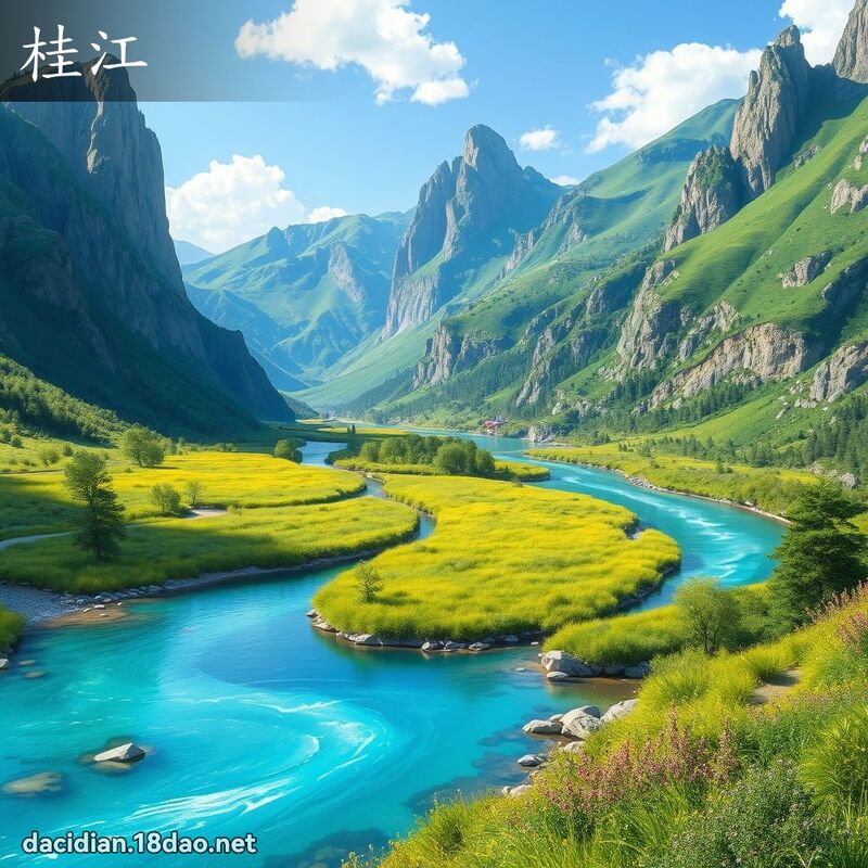 桂江 - 国语大辞典配图