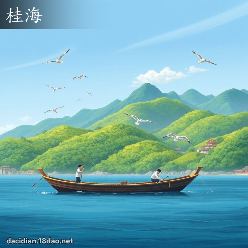 桂海 - 國語大辭典配圖