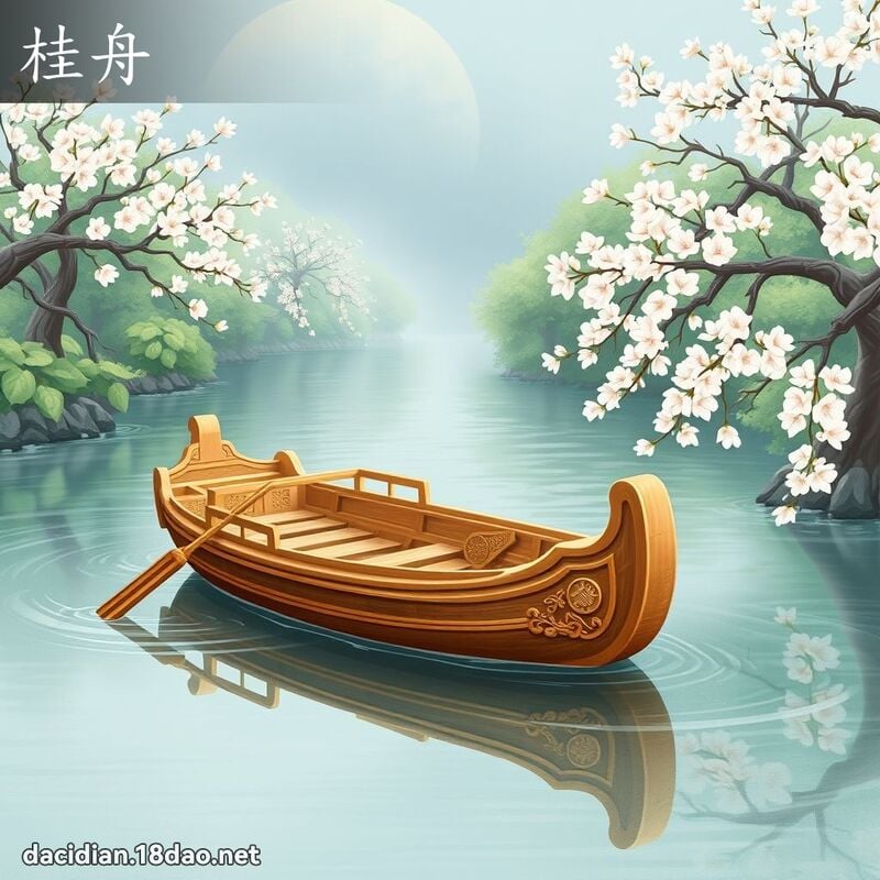 桂舟 - 國語大辭典配圖