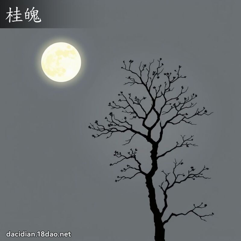 桂魄 - 国语大辞典配图