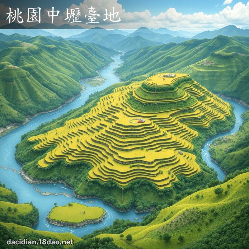 桃园中壢台地 - 国语大辞典配图