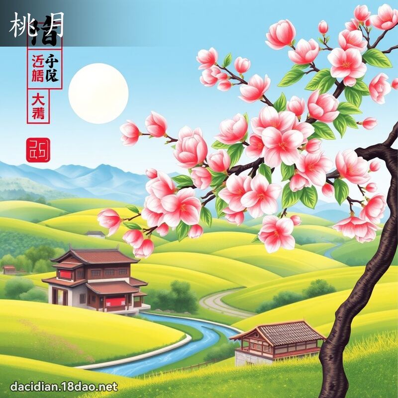 桃月 - 国语大辞典配图