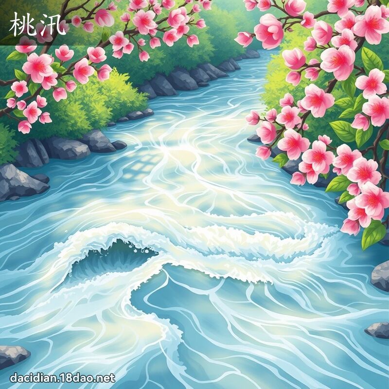 桃汛 - 國語大辭典配圖