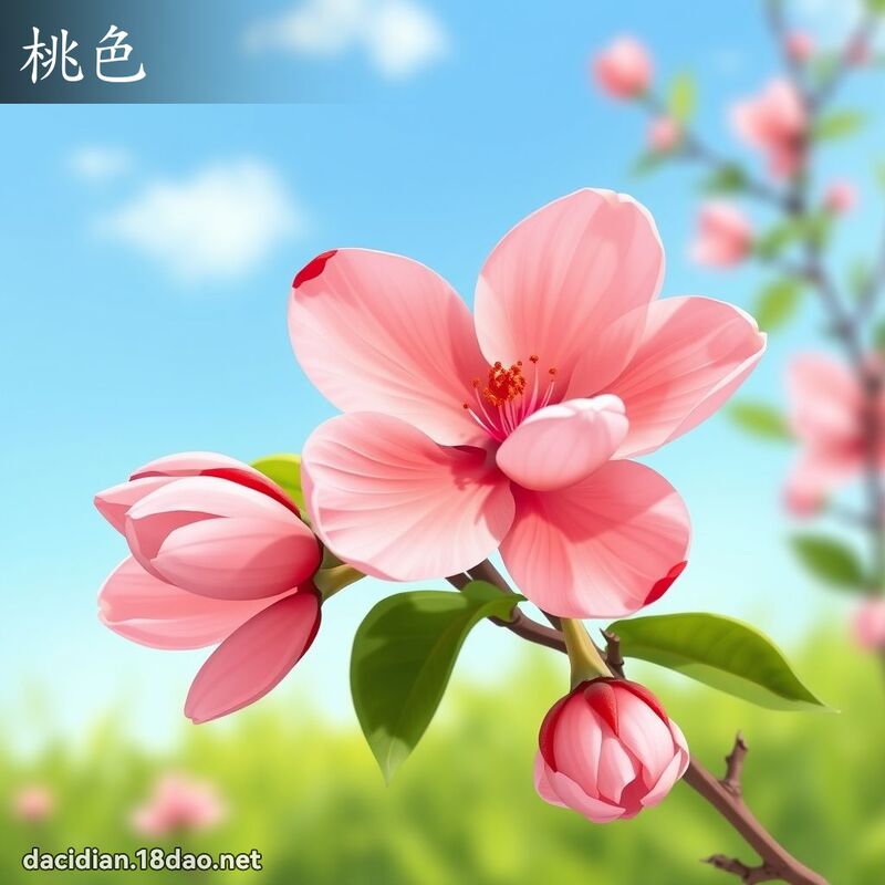 桃色 - 國語大辭典配圖