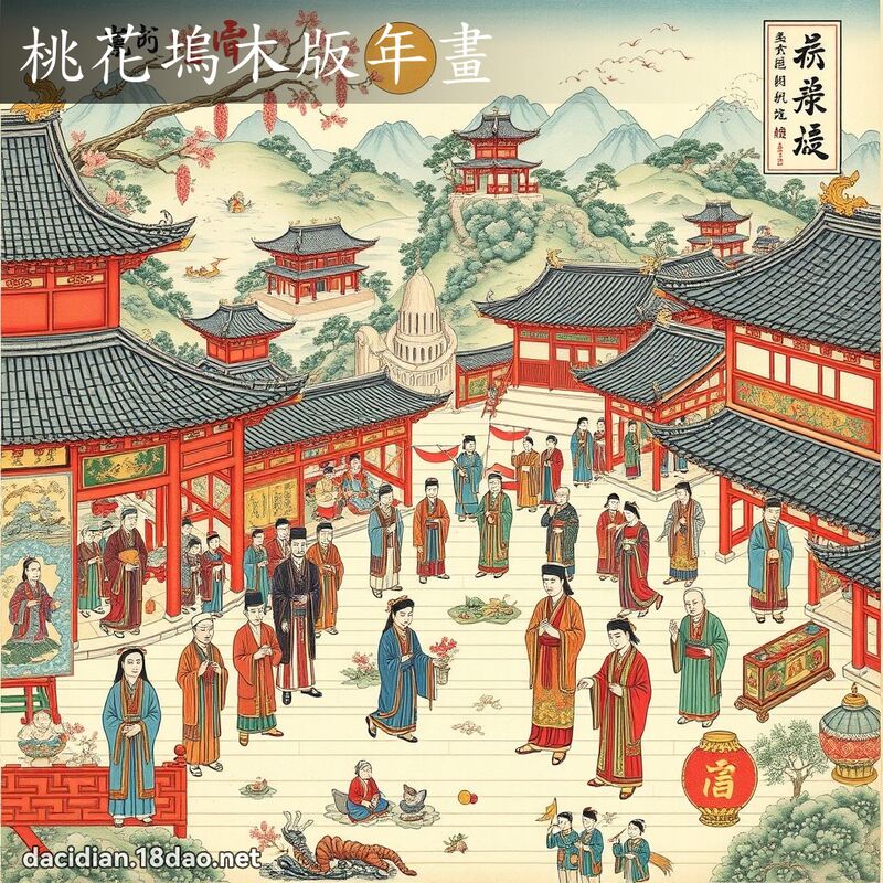 桃花坞木版年画 - 国语大辞典配图
