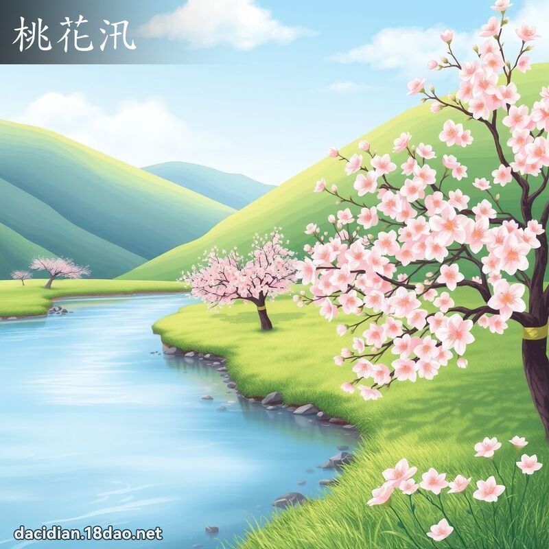 桃花汛 - 國語大辭典配圖