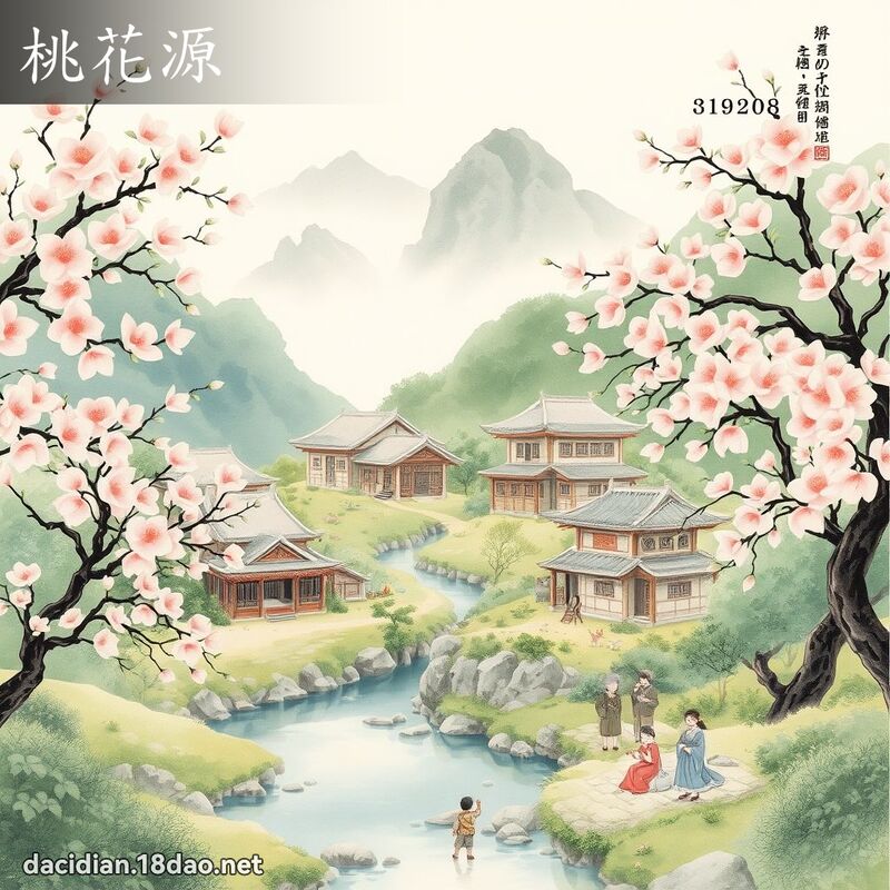 桃花源 - 国语大辞典配图