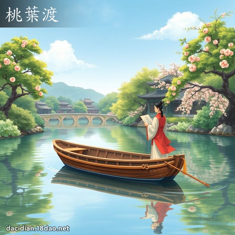 桃葉渡 - 國語大辭典配圖