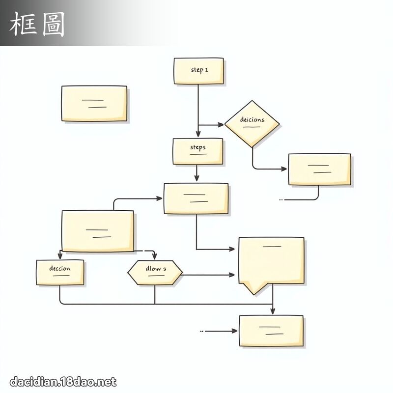 框图 - 国语大辞典配图