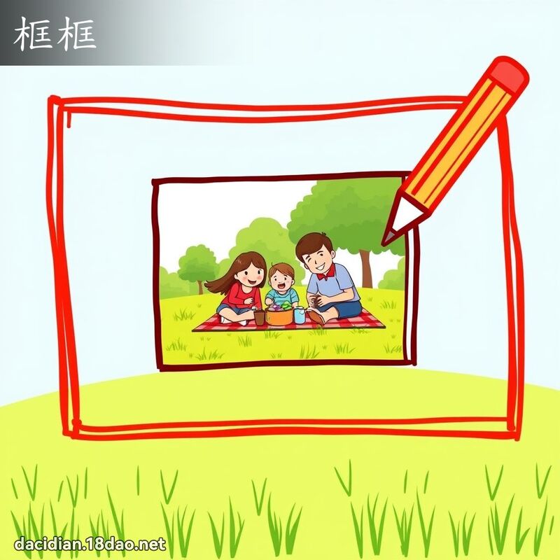 框框 - 国语大辞典配图