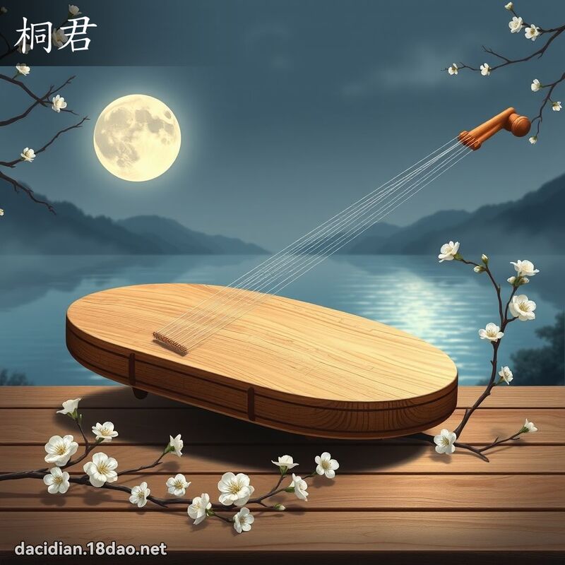 桐君 - 國語大辭典配圖