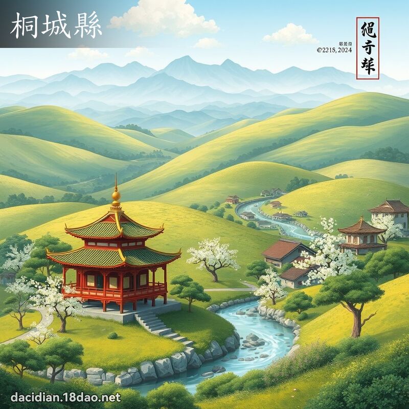桐城县 - 国语大辞典配图