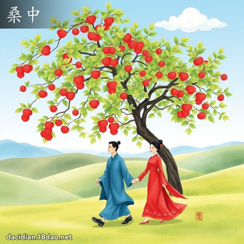 桑中 - 國語大辭典配圖