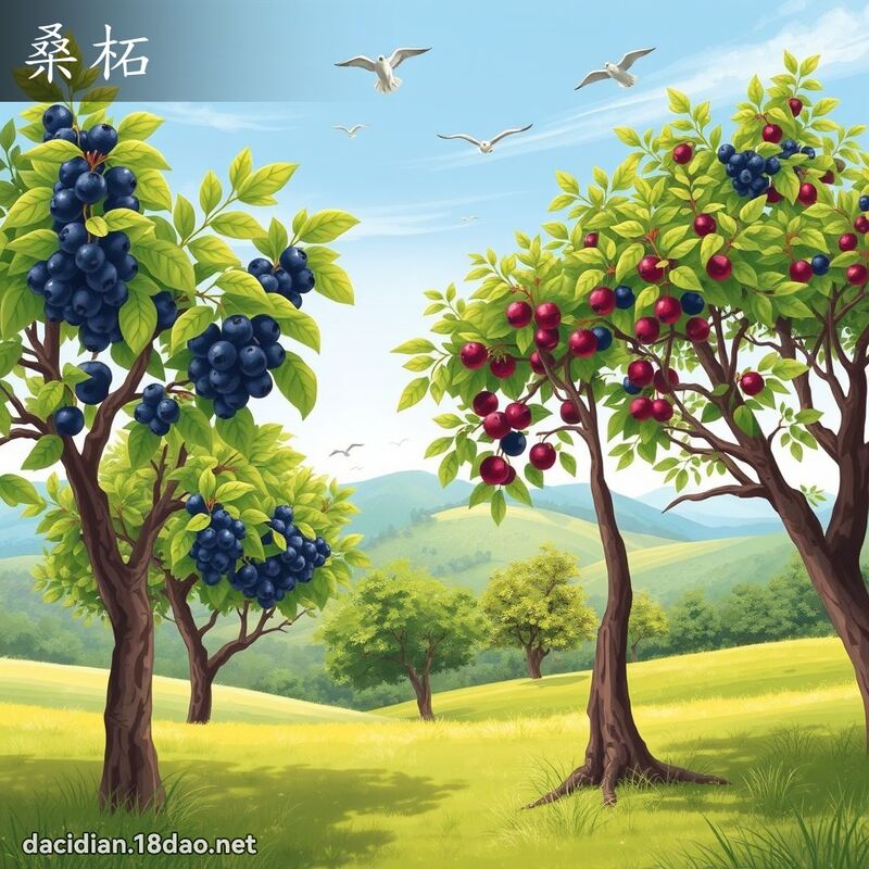 桑柘 - 國語大辭典配圖