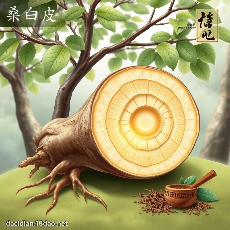 桑白皮 - 国语大辞典配图
