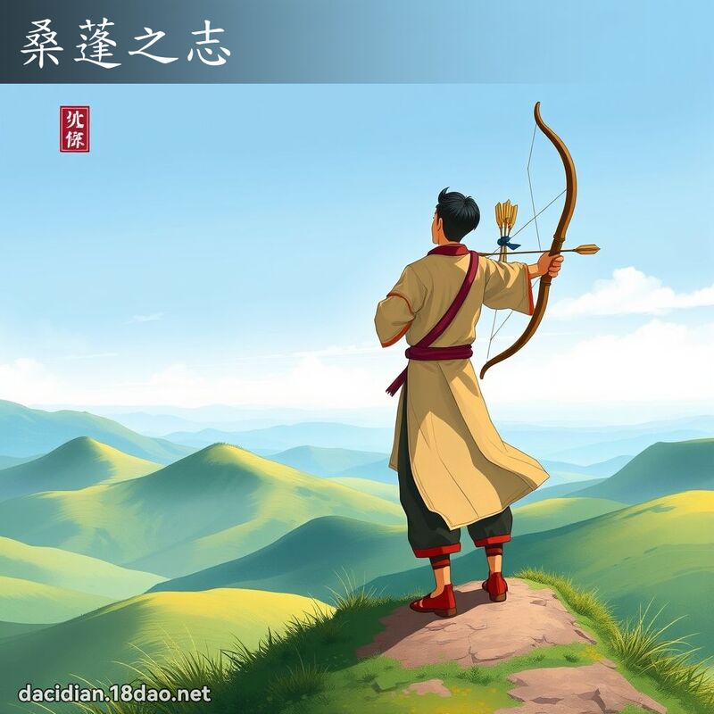 桑蓬之志 - 國語大辭典配圖