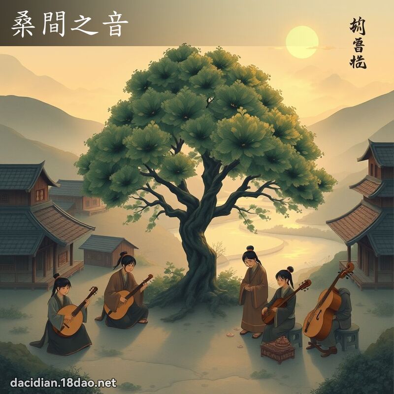 桑间之音 - 国语大辞典配图