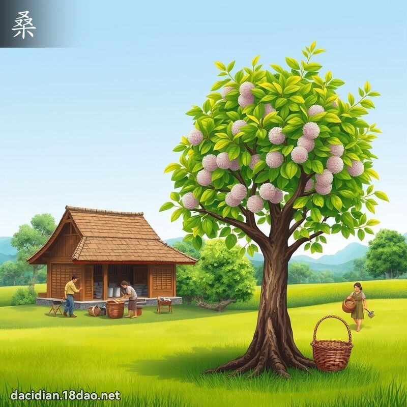 桑 - 國語大辭典配圖
