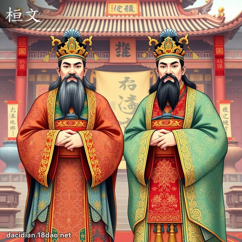 桓文 - 國語大辭典配圖