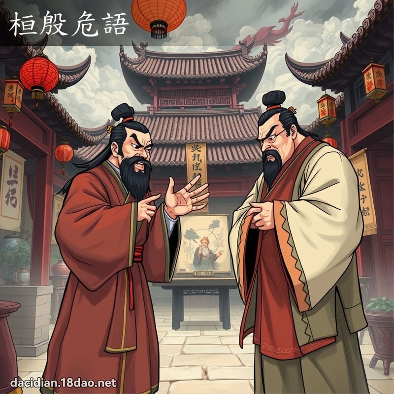 桓殷危語 - 國語大辭典配圖
