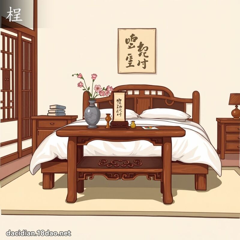 漢字: 桯 (多音字)