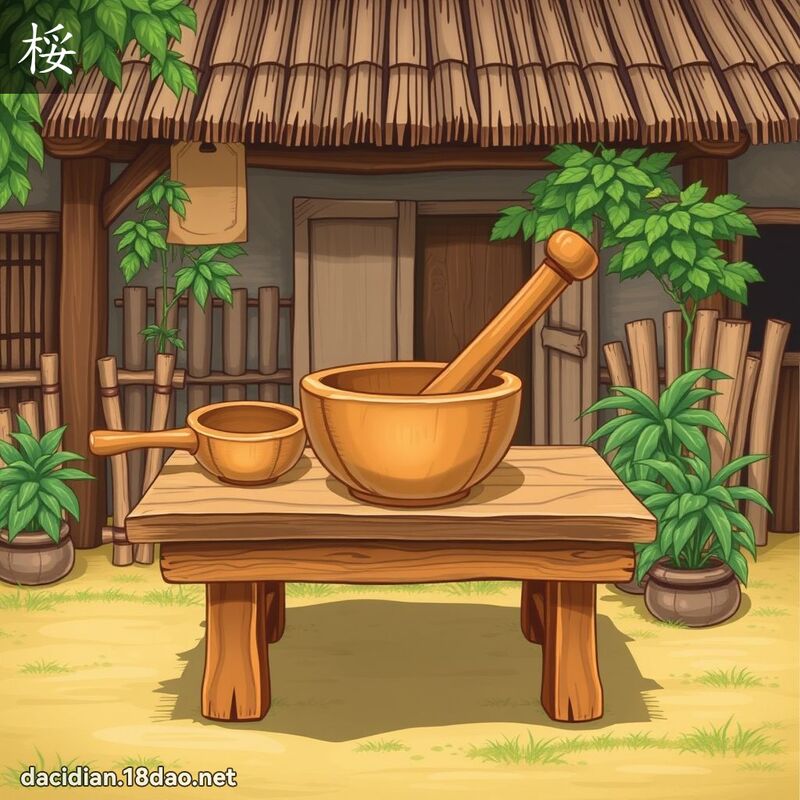 桵 - 国语大辞典配图