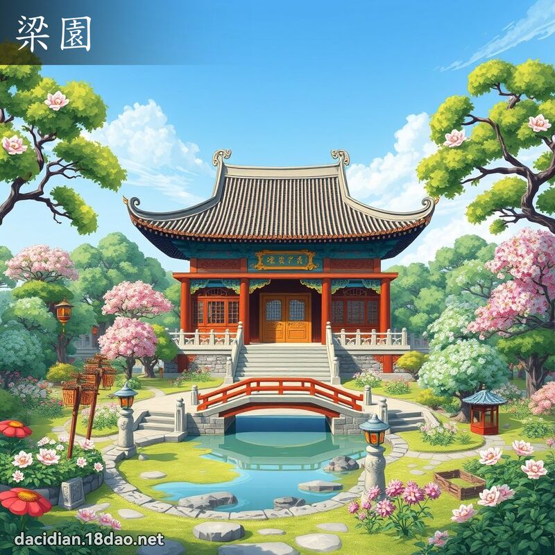 梁园 - 国语大辞典配图