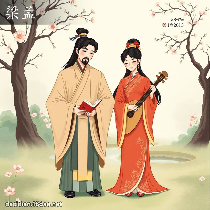 梁孟 - 国语大辞典配图