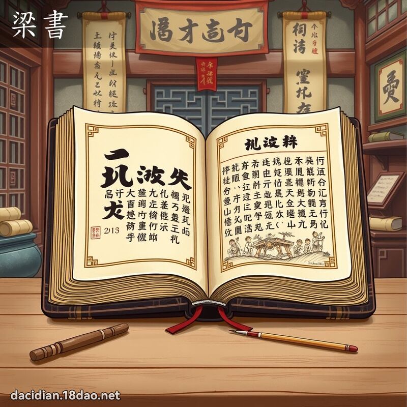 梁書 - 國語大辭典配圖