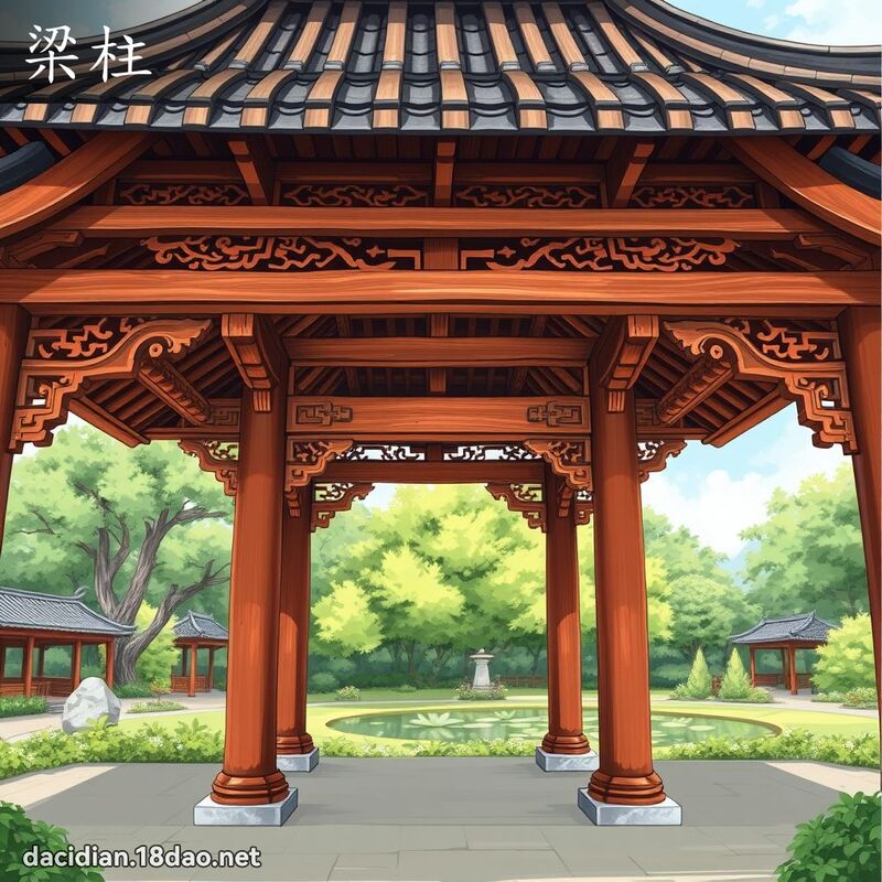 梁柱 - 國語大辭典配圖