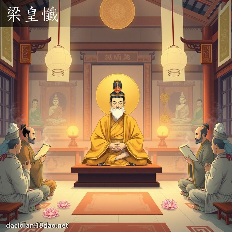 梁皇懺 - 國語大辭典配圖