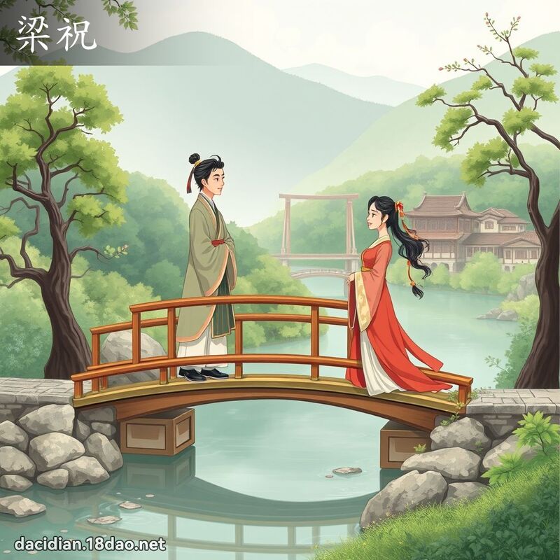 梁祝 - 國語大辭典配圖