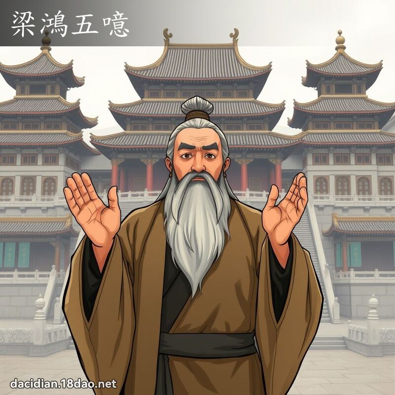 梁鴻五噫 - 國語大辭典配圖