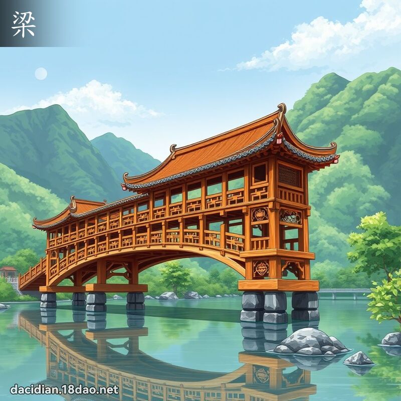 梁 - 國語大辭典配圖