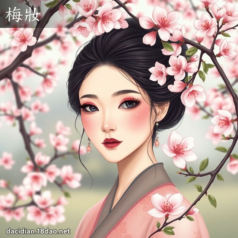 梅妝 - 國語大辭典配圖
